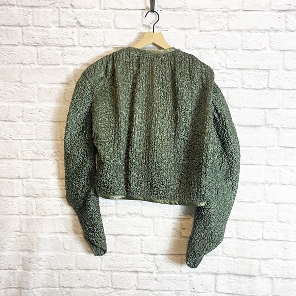 Double D Ranch Green Textured Jacket - Picture 4 of 5